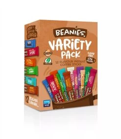 Beanies - Instant Koffie - Variety Pack - Koffie - Flavoured - Oploskoffie - 12 Sticks - Kado - Koffie Kado - Koffie Smaakjes