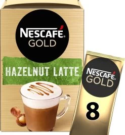 Nescafé Gold Hazelnoot Latte Oploskoffie - 6 Doosjes à 8 Zakjes -Koffiehuis 1111x1200 1