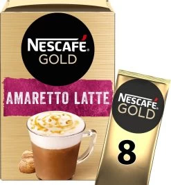Nescafé Gold Amaretto Latte Oploskoffie - 6 Doosjes à 8 Zakjes 9 Nescafé Gold Amaretto Latte Oploskoffie - 6 Doosjes à 8 Zakjes -Koffiehuis 1111x1200 4