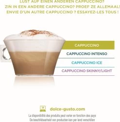 Nescafé Dolce Gusto Cappuccino Capsules - 90 Koffiecups -Koffiehuis 1182x1200
