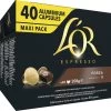 L'OR Espresso Forza Koffiecups - Intensiteit 9/12 - 4 X 40 Capsules -Koffiehuis 1200x1020