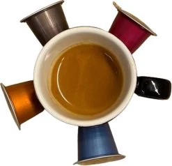 100 Capsules Epic Coffee - Ristretto - Nespresso® Compatible Aluminium Capsules - RFA Keurmerk - Doos 100 Stuks -Koffiehuis 1200x1158 1