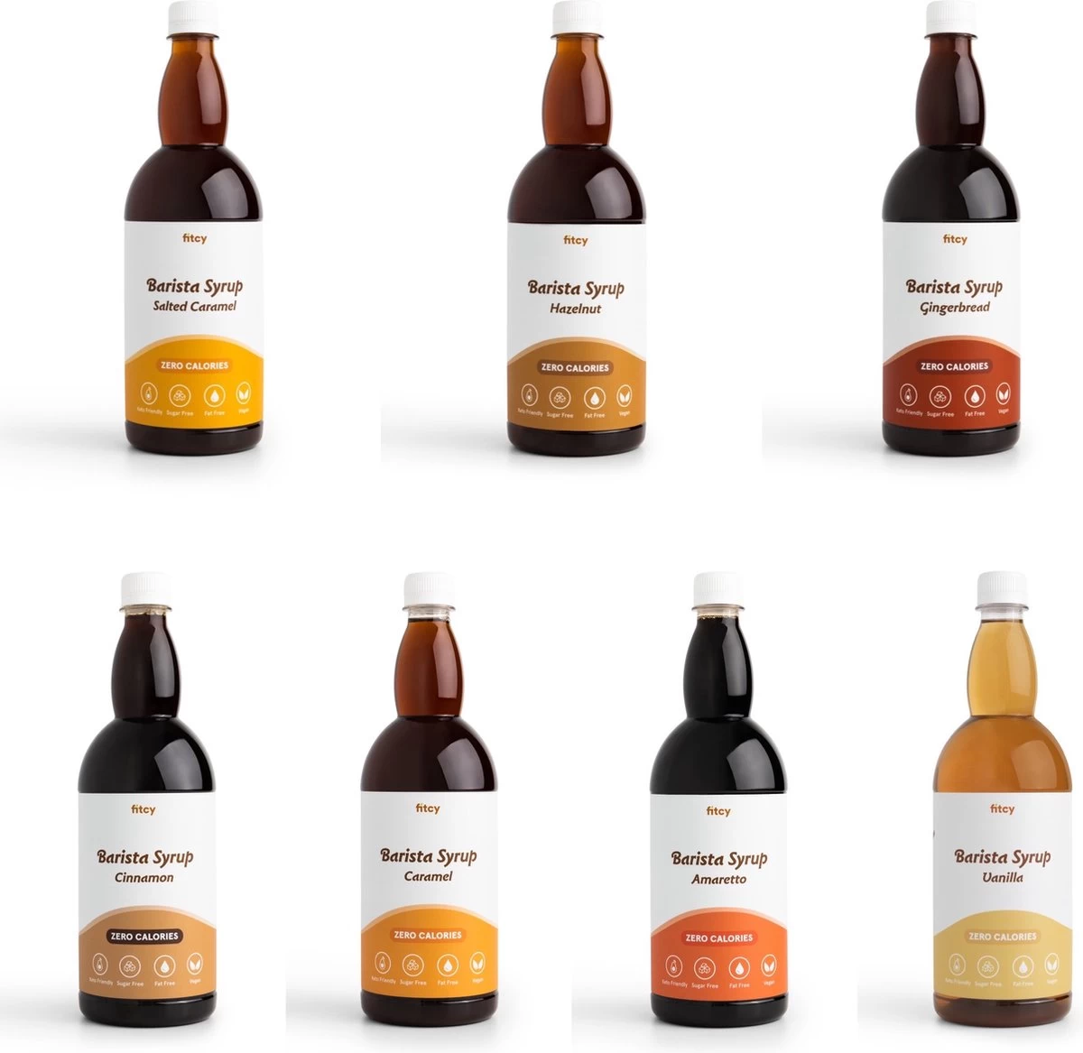 Fitcy | Koffiesiroop | Mix Koffiesiropen | Barista Syrup | Zero | Vegan | Vetvrij | Suikervrij | Keto-vriendelijk | Koffie | Siroop | MET 7 X DOSEERPOMP | 7 X 1L 3 Fitcy | Koffiesiroop | Mix Koffiesiropen | Barista Syrup | Zero | Vegan | Vetvrij | Suikervrij | Keto-vriendelijk | Koffie | Siroop | MET 7 X DOSEERPOMP | 7 X 1L