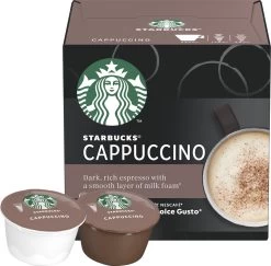 Starbucks By Dolce Gusto Cappuccino Capsules - 36 Koffiecups -Koffiehuis 1200x1179