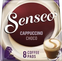 Senseo Cappuccino Choco Koffiepads - 2/9 Intensiteit - 4 X 8 Pads 19 Senseo Cappuccino Choco Koffiepads - 2/9 Intensiteit - 4 X 8 Pads -Koffiehuis 1200x1180 1