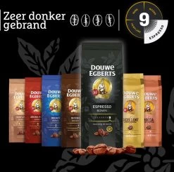 Douwe Egberts Espresso Koffiebonen - 4 X 1000 Gram - Extra Grote Verpakking -Koffiehuis 1200x1191 1