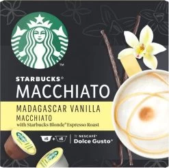 Starbucks By Dolce Gusto Capsules Madagascar Vanilla Macchiato- 3 Doosjes à 12 Koffiecups -Koffiehuis 1200x1195