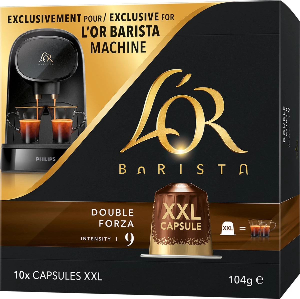 L'OR BARISTA XXL Forza (9) - 5 X 10 Koffiecups 13 L'OR BARISTA XXL Forza (9) - 5 X 10 Koffiecups - Afbeelding 11