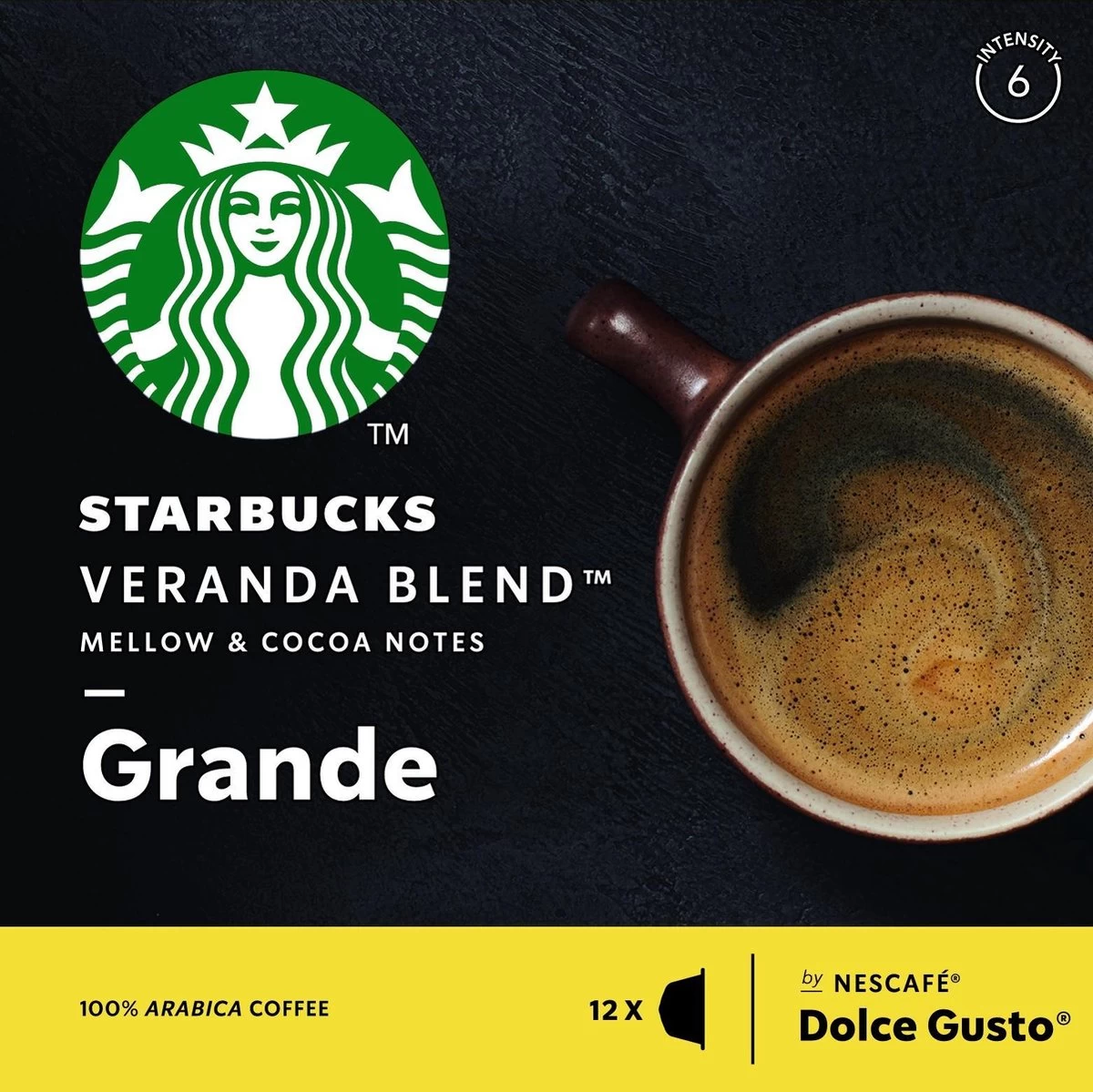 Starbucks By Dolce Gusto Capsules Veranda Grande Blonde Roast - 36 Koffiecups 4 Starbucks By Dolce Gusto Capsules Veranda Grande Blonde Roast - 36 Koffiecups - Afbeelding 2