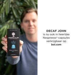 Aroma Club - Cafeïnevrije Koffiebonen 1KG - No. 5 Decaf John - Koffie Intensiteit 3/5 -Koffiehuis 1200x1200 105