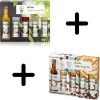 Monin Cadeau 10 Smaken Geschenkverpakking + Cocktailverpakking VOORDEEL PACK 10 Flesjes 5cl