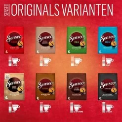 Senseo Espresso Koffiepads - 9/9 Intensiteit - 10 X 36 Pads 13 Senseo Espresso Koffiepads - 9/9 Intensiteit - 10 X 36 Pads -Koffiehuis 1200x1200 193