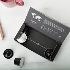 Aroma Club - Proefpakket Nespresso Compatible Capsules (100 St.) - 5 Smaken - Espresso & Lungo - 100% Aluminium Koffiecups -Koffiehuis 1200x1200 28