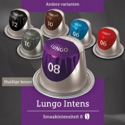 Douwe Egberts Lungo Intens (8) - 5 X 40 Koffiecups -Koffiehuis 1200x1200 61