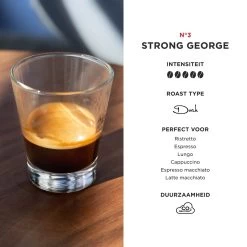 Aroma Club - Krachtige Koffiebonen 1KG - No. 3 Strong George - Koffie Intensiteit 5/5 -Koffiehuis 1200x1200 90