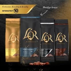 L'OR Espresso Fortissimo Koffiebonen (10) - 4 X 500 Gram -Koffiehuis 1200x1200 97