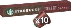 Starbucks By Nespresso Capsules Italian Roast - 12 Doosjes à 10 Koffiecups -Koffiehuis 1200x480