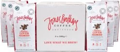 Jones Brothers Coffee Koffiebonen Italian Lover – 6 X 500 Gram -Koffiehuis 1200x523