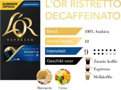 L'OR Espresso Ristretto Decaffeinato - Intensiteit 9/12 - 10 X 10 Capsules -Koffiehuis 1200x889 3