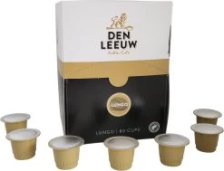 Voordeelpakket: Den Leeuw Lungo (80 Koffiecups) - Roast Koffiecups - Echte Hollandsche Koffie Van Den Leeuw In Nespresso Cups - Nespresso Compatibele Koffie Cups -Koffiehuis 1200x916