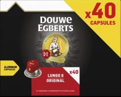 Douwe Egberts Lungo Original Koffiecups (6) - 5 X 40 Koffiecups -Koffiehuis 1200x965