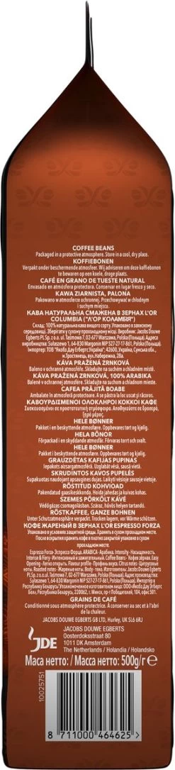 L'OR Espresso Origins Colombia Koffiebonen (8) - 4 X 500 Gram -Koffiehuis 273x1200 2