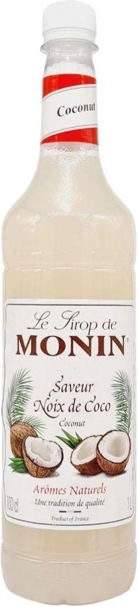 Monin Cocos Koffiesiroop XL Fles 1 Liter Kokos Siropen 3 Monin Cocos Koffiesiroop XL Fles 1 Liter Kokos Siropen