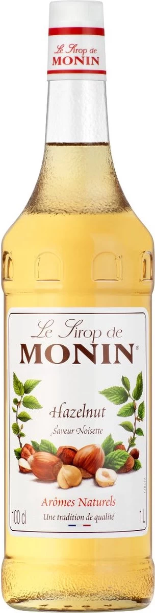 Monin Siroop Hazelnoot - Koffiesiroop - 1 Liter 3 Monin Siroop Hazelnoot - Koffiesiroop - 1 Liter