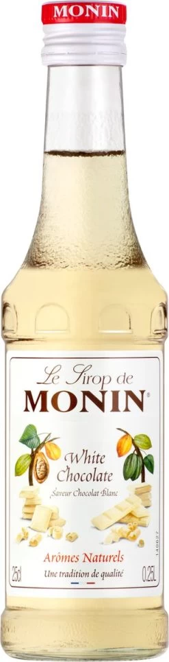 Monin Siroop White Chocolate - 25cl - 250ml Koffiesiroop