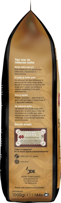 Douwe Egberts Excellent Gold Koffiebonen - 5/9 Intensiteit - 4 X 1kg -Koffiehuis 364x1200 6