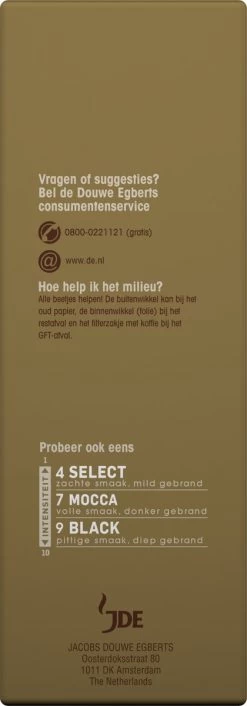 Douwe Egberts Excellent Filterkoffie - 6 X 500 Gram -Koffiehuis 420x1200 3