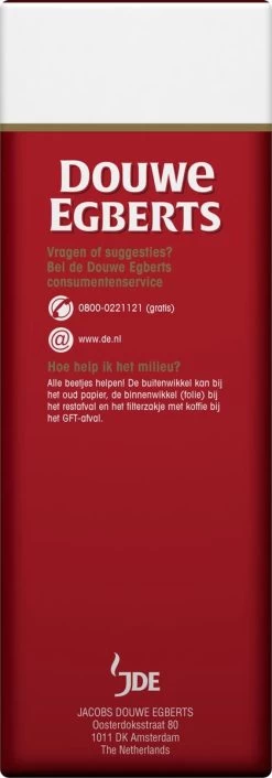 Douwe Egberts Aroma Rood Donker Filterkoffie - 6 X 500 Gram -Koffiehuis 420x1200 7
