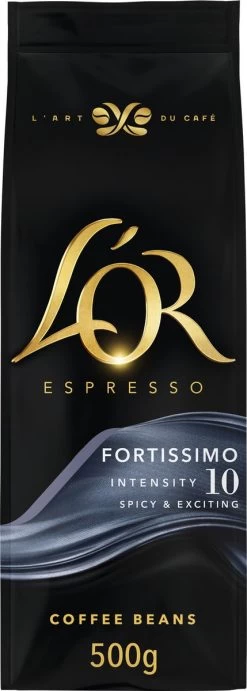 L'OR Espresso Fortissimo Koffiebonen (10) - 4 X 500 Gram -Koffiehuis 429x1200 1