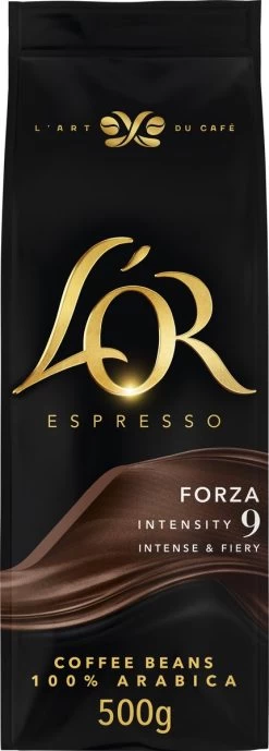 L'OR Espresso Forza Koffiebonen (9) - 4 X 500 Gram -Koffiehuis 430x1200 1
