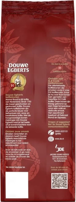 Douwe Egberts Aroma Rood Koffiebonen - 6 X 500 Gram 14 Douwe Egberts Aroma Rood Koffiebonen - 6 X 500 Gram -Koffiehuis 452x1200 2