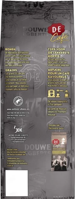 Douwe Egberts D.E Café Espresso Koffiebonen - Intensiteit 7/9 - 4 X 500 Gram 13 Douwe Egberts D.E Café Espresso Koffiebonen - Intensiteit 7/9 - 4 X 500 Gram -Koffiehuis 453x1200 11