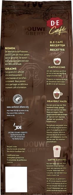 Douwe Egberts D.E Café Creatie Koffiebonen - 7/9 Intensiteit - 4 X 500 Gram -Koffiehuis 453x1200 2