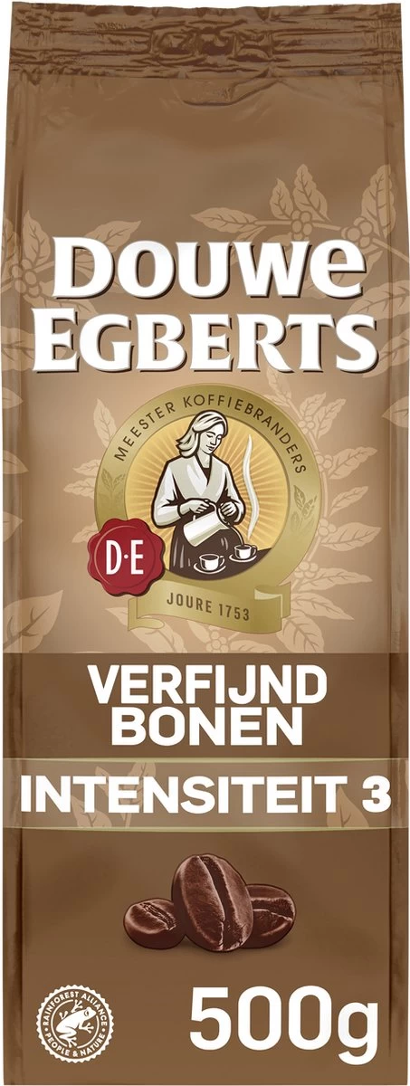 Douwe Egberts Verfijnd Koffiebonen - 4 X 500 Gram 5 Douwe Egberts Verfijnd Koffiebonen - 4 X 500 Gram - Afbeelding 3