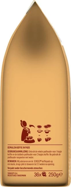 Senseo Gold Koffiepads - 5/9 Intensiteit - 10 X 36 Pads -Koffiehuis 454x1200