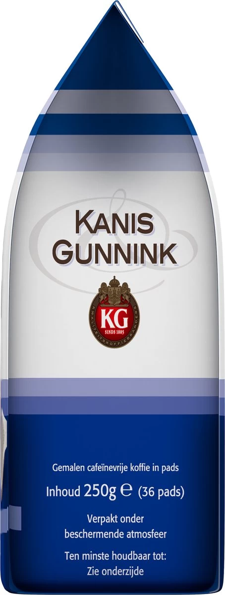 Kanis & Gunnink Cafeïnevrij Koffiepads - 10 X 36 Pads 6 Kanis & Gunnink Cafeïnevrij Koffiepads - 10 X 36 Pads - Afbeelding 4