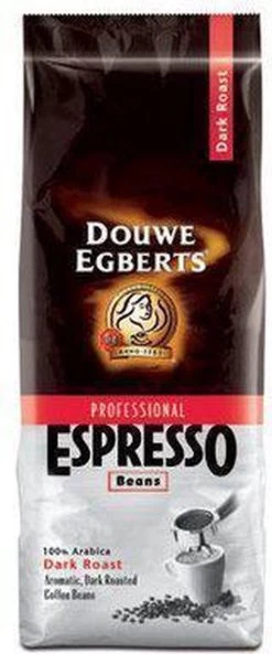 Koffie Douwe Egberts Espresso Bonen Dark Roast 1000gr -Koffiehuis 500x1200