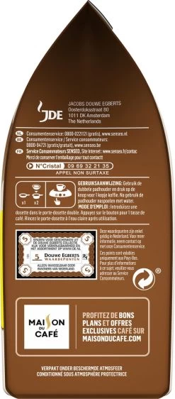 Senseo Cappuccino Koffiepads - 2/9 Intensiteit - 4 X 16 Pads - Voordeelverpakking 13 Senseo Cappuccino Koffiepads - 2/9 Intensiteit - 4 X 16 Pads - Voordeelverpakking -Koffiehuis 527x1200 1