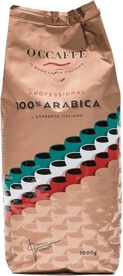 O'ccaffè - Premium Italiaanse Koffiebonen | Professional | Proefpakket XXL | 5 X 1kg | Barista Kwaliteit -Koffiehuis 537x1200