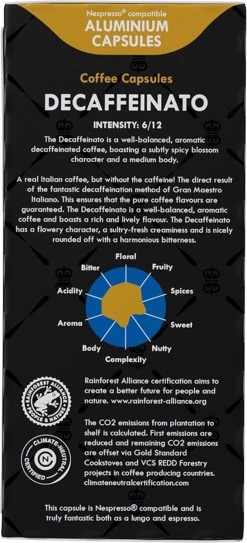 Gran Maestro Italiano - Koffiecups - Nespresso Compatibel Proefpakket - Espresso, Lungo En Meer - 10 X 20 Cups -Koffiehuis 546x1200 3