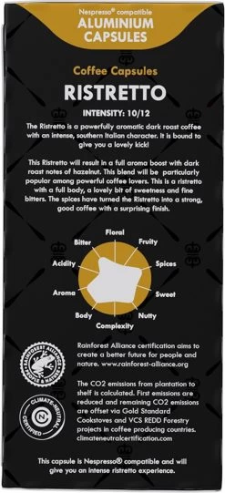 Gran Maestro Italiano - Koffiecups - Nespresso Compatibel Proefpakket - Espresso, Lungo En Meer - 10 X 20 Cups -Koffiehuis 548x1200