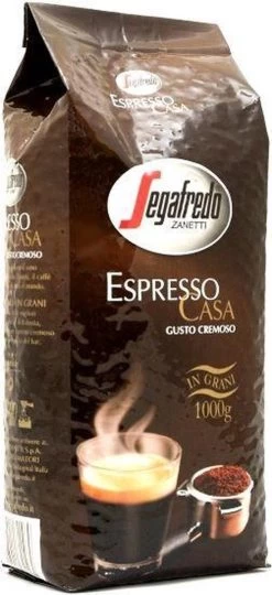 Segafredo Espresso Casa Koffiebonen - 8 X 1 Kg -Koffiehuis 549x1200