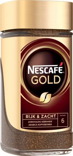 Nescafé Gold Oploskoffie - 6 Potten à 200 Gram 12 Nescafé Gold Oploskoffie - 6 Potten à 200 Gram -Koffiehuis 564x1200 1