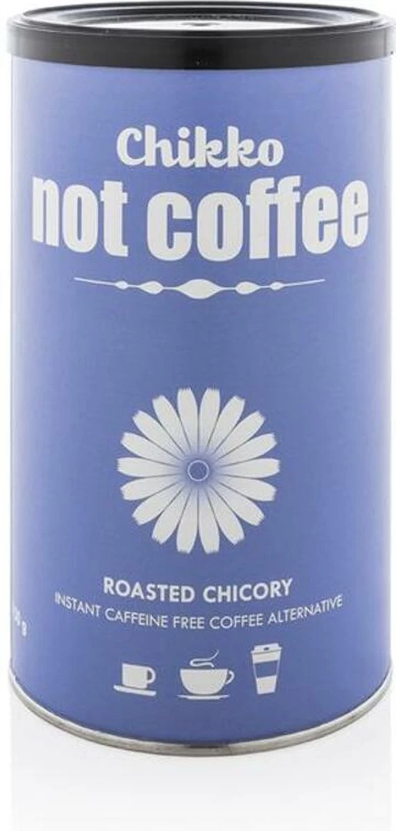 Chikko - Biologische Caffeïnevrije Koffievervanger - Geroosterde Cichorei -Roasted Chicory - 150 G 4 Chikko - Biologische Caffeïnevrije Koffievervanger - Geroosterde Cichorei -Roasted Chicory - 150 G - Afbeelding 2