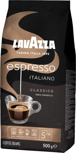Lavazza Espresso Italiano Classico Koffiebonen - 500 Gram X4 -Koffiehuis 593x1200