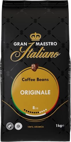 Gran Maestro Italiano - Orginale - Koffiebonen - Bonen Voor Espresso En Lungo - Arabica – 4 X 1kg 9 Gran Maestro Italiano - Orginale - Koffiebonen - Bonen Voor Espresso En Lungo - Arabica – 4 X 1kg -Koffiehuis 602x1200 2
